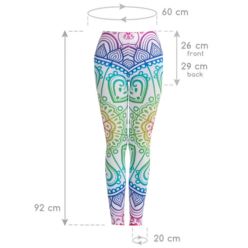 Women's Yoga Leggings Art Deco print Yoga pants for women